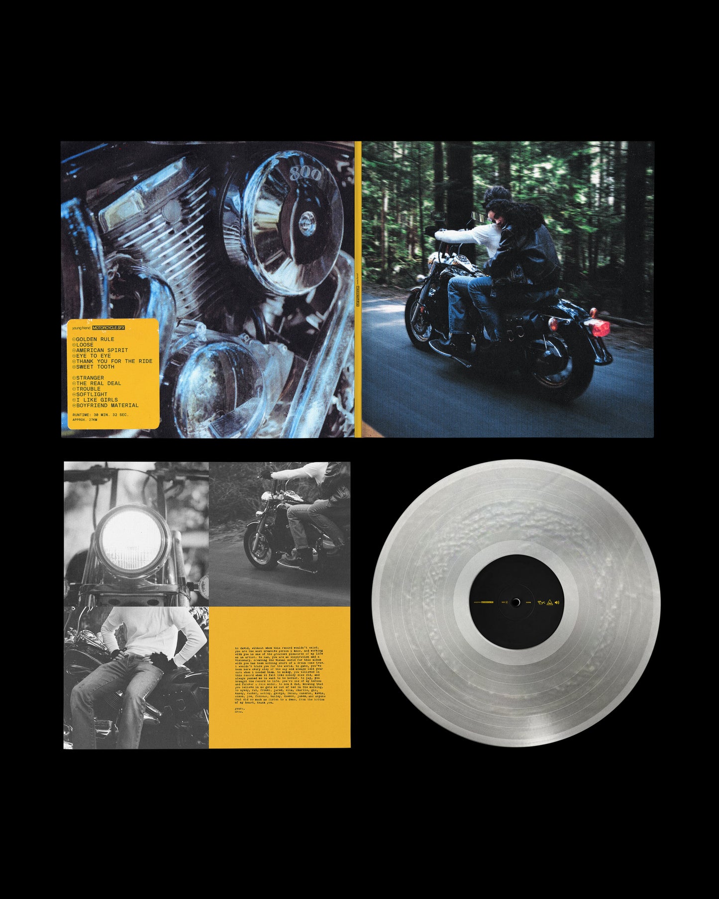 motorcycle sound effects vinyl